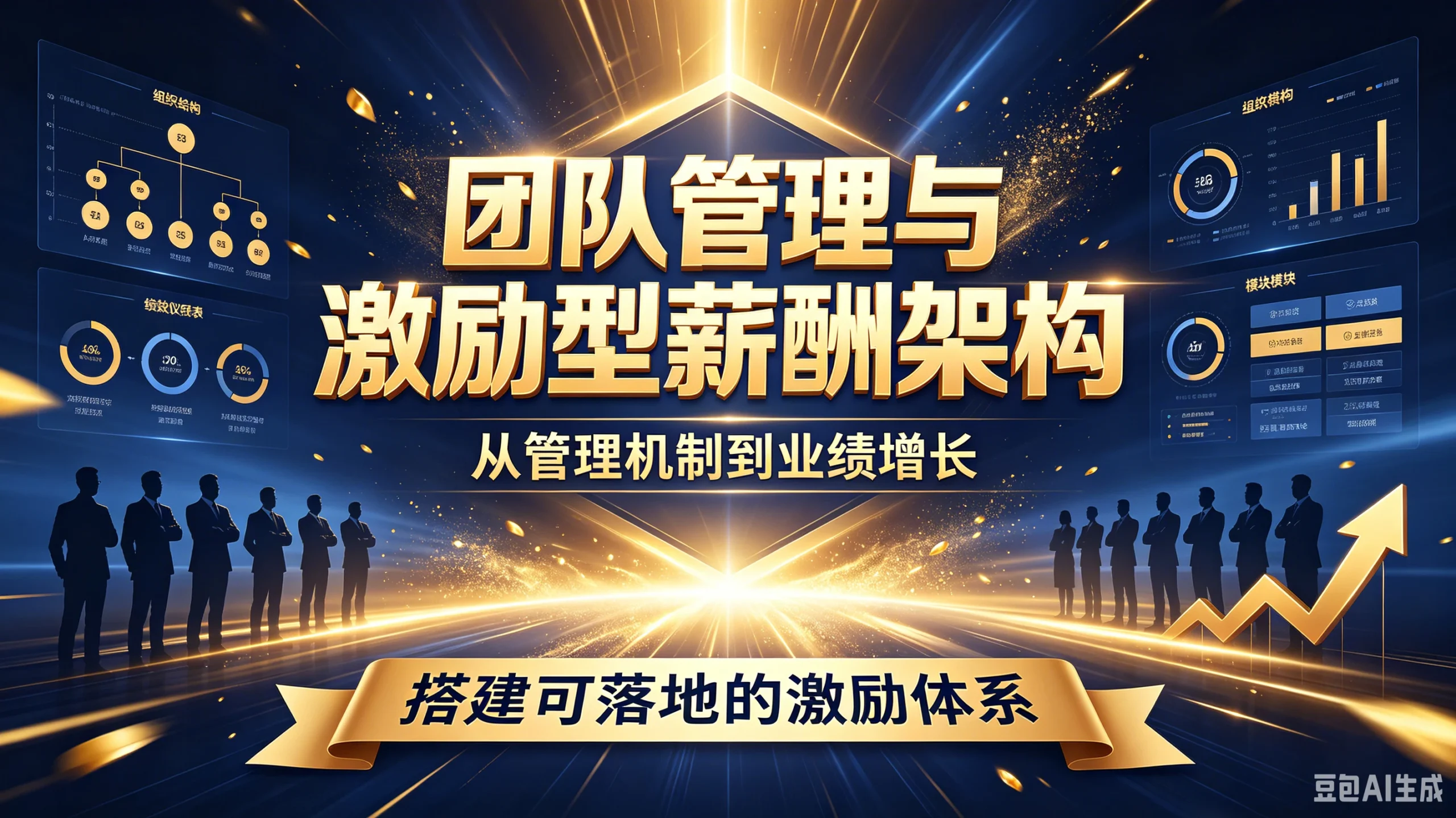 团队管理与激励型薪酬架构,从管理机制到业绩增长,搭建可落地的激励体系-淘米帮