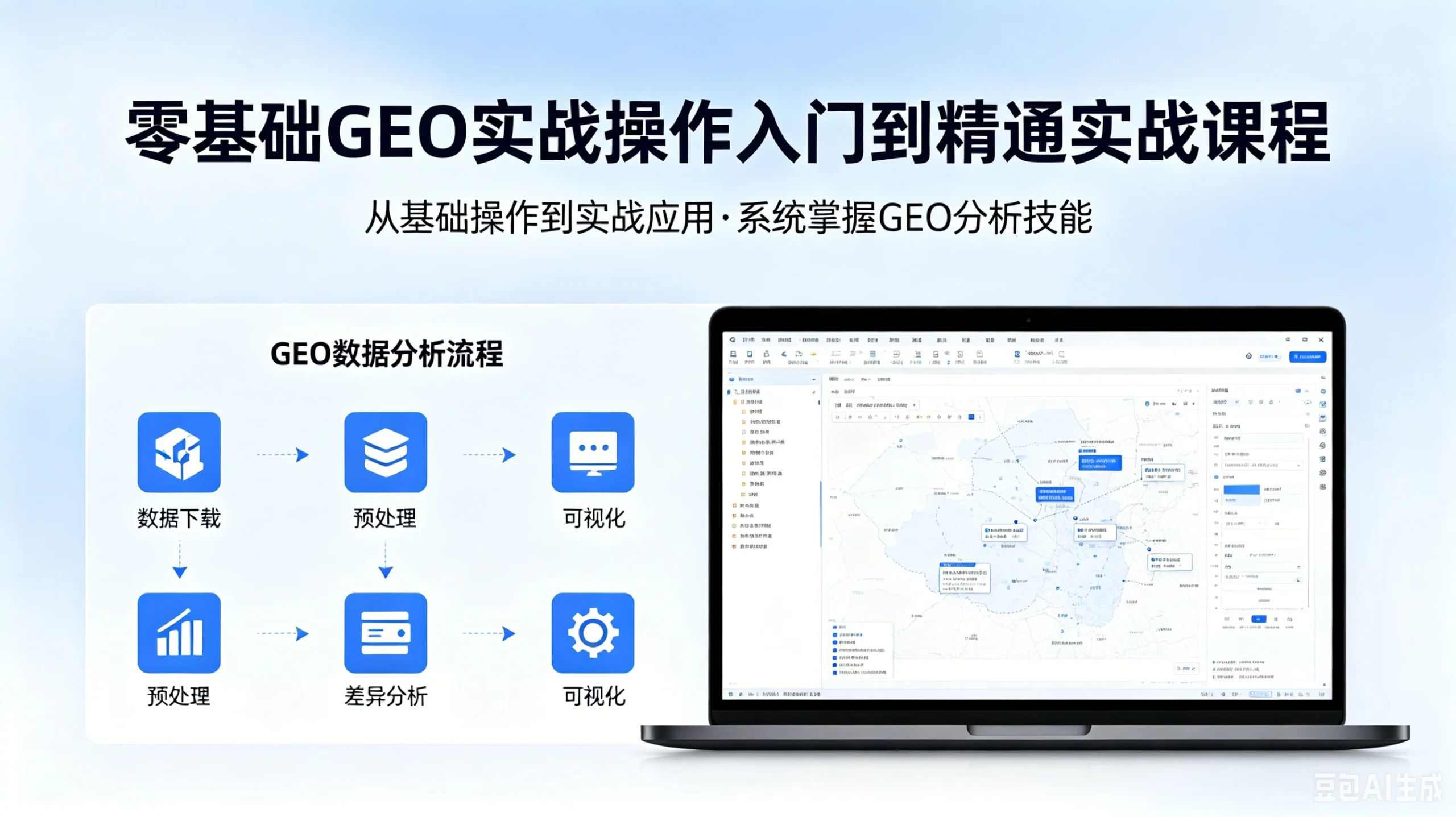 【精】零基础GEO实战操作入门到精通实战课程-淘米帮